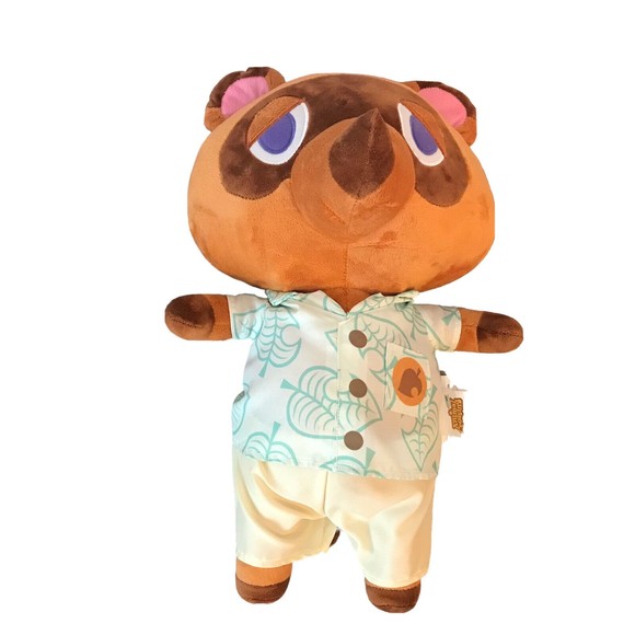 TOM NOOK Nintendo Animal Crossing 18" Plush Toy Stuffed Animal Pillow - Picture 1 of 5